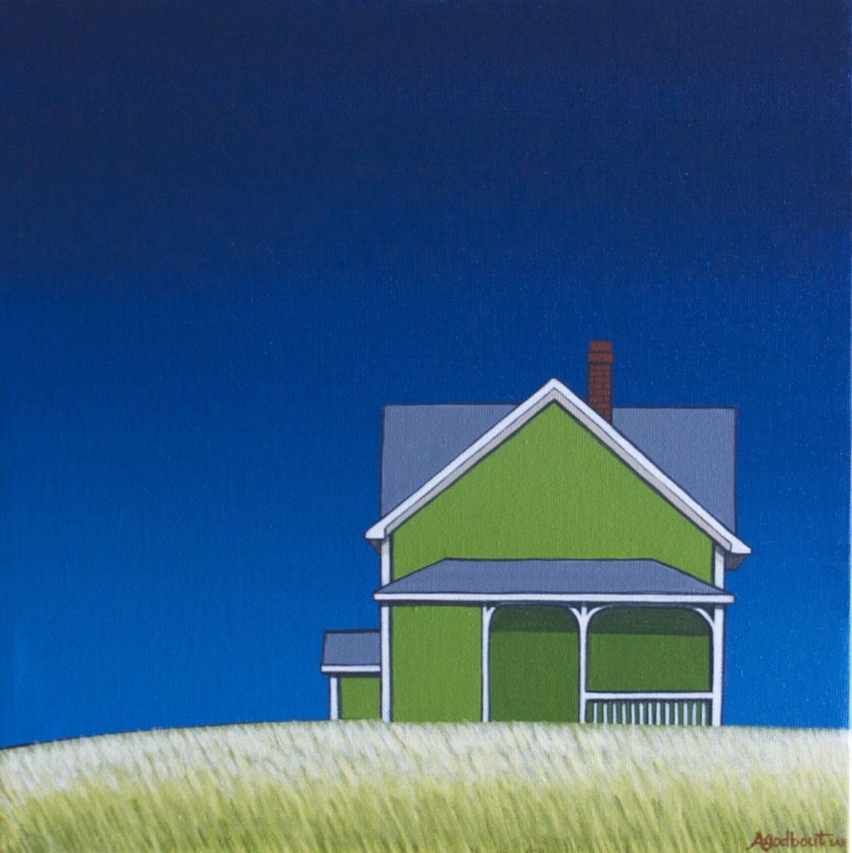 Green house at the Islands