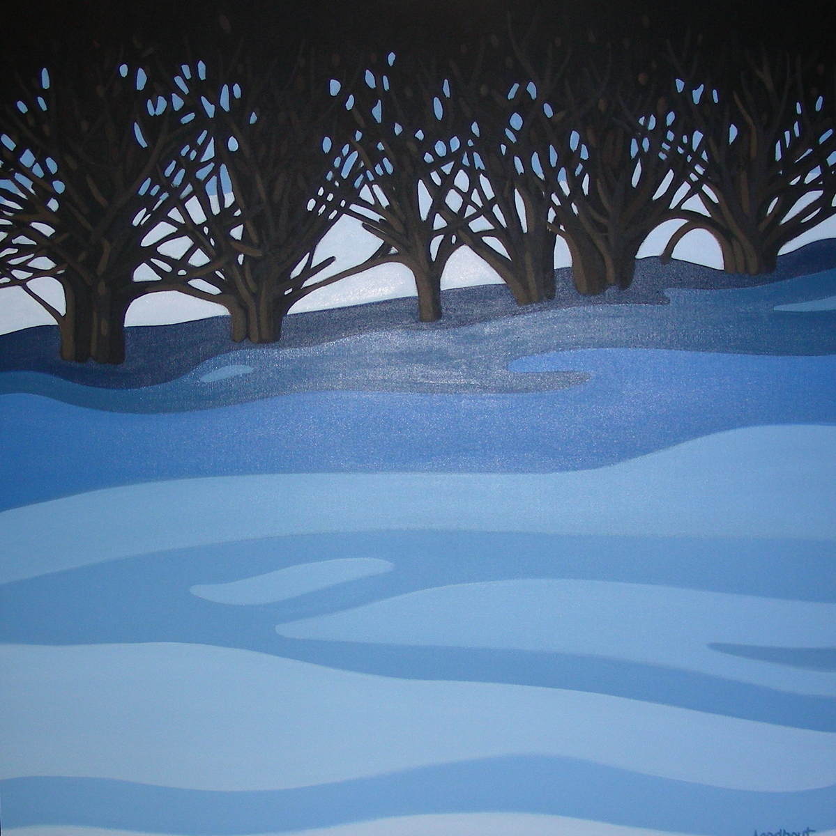 Blue series Jacques' trees